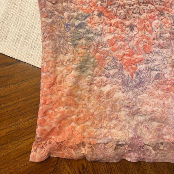 CASUAL MULTI-COLORED SHEER TANK TOP 
BY PHILOSOPHY S - Picture 3 of 5